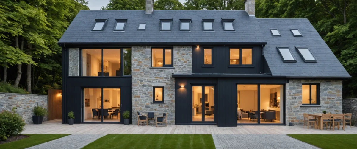 maison néo bretonne rénovée