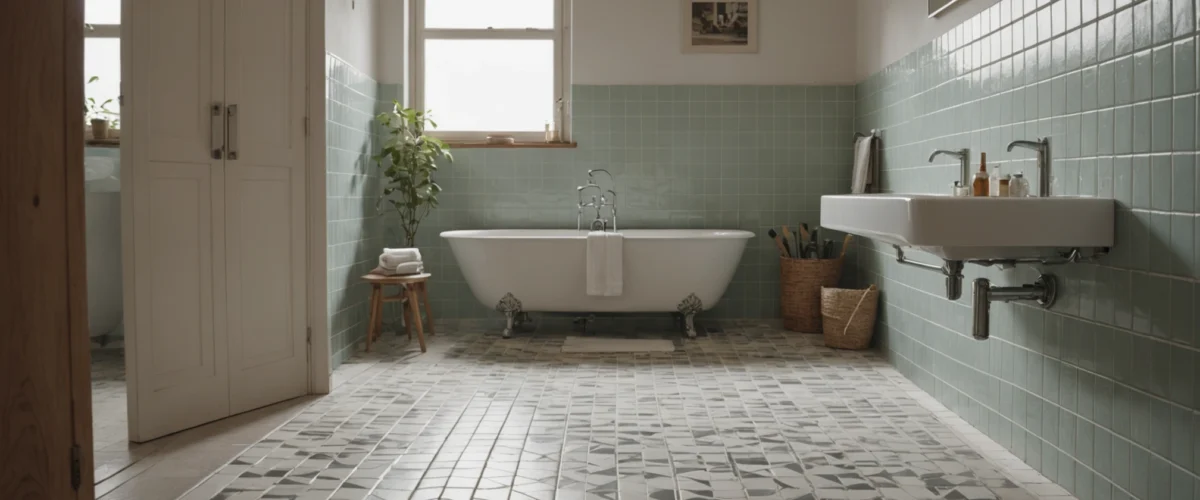 recouvrir carrelage salle de bain